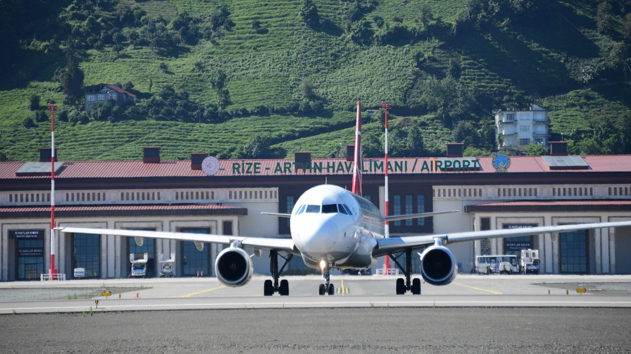 Rize-Artvin Havalimanı'na Bahreyn ve Ürdün'den yeni frekans sağlandı