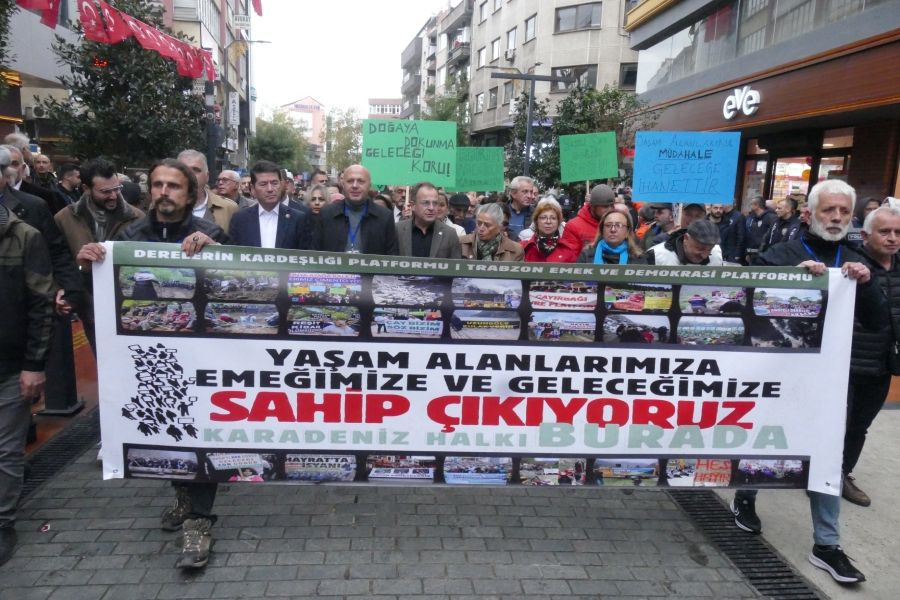 Sinop'tan Artvin'e çevreciler Trabzon'da toplandı: 'Karadeniz'i İliç yaptırmayacağız' - Sayfa 1