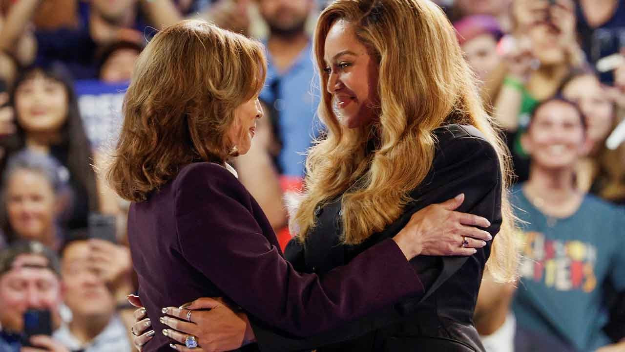 Beyonce'den Kamala Harris'e destek: Birlikte miting yaptılar