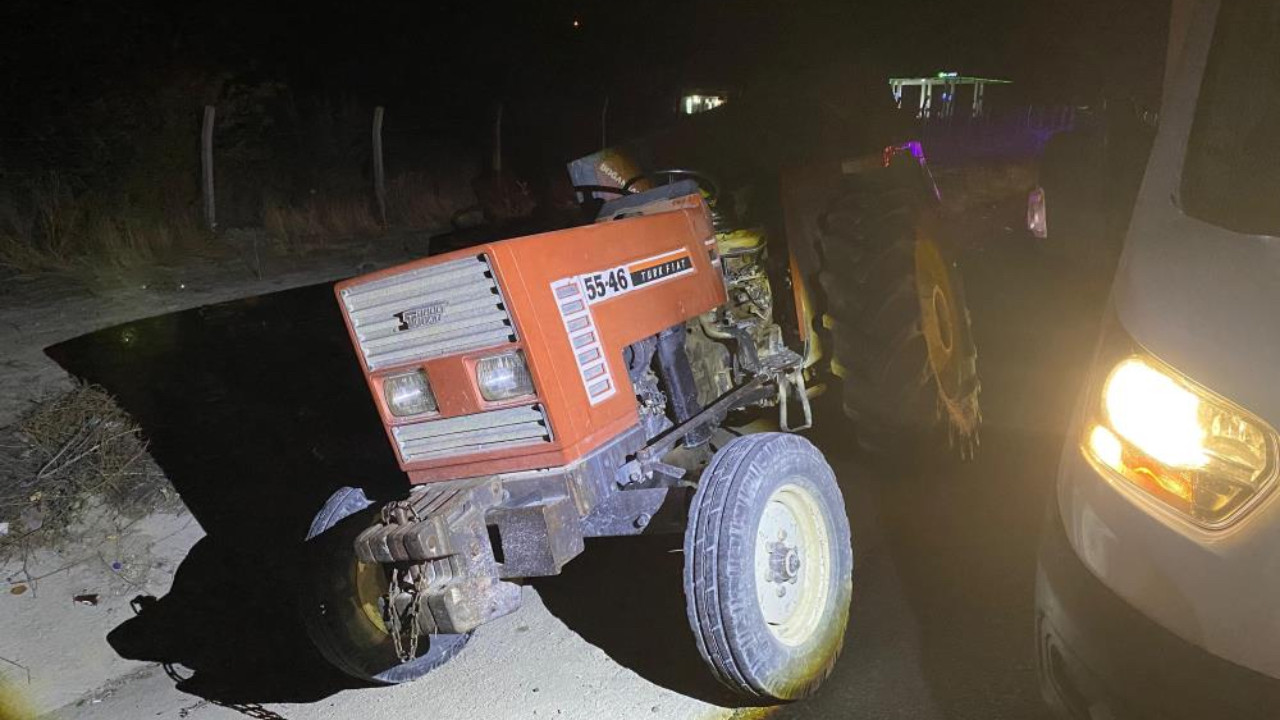 Malatya'da hafif ticari araç ile traktör çarpıştı: 1 yaralı