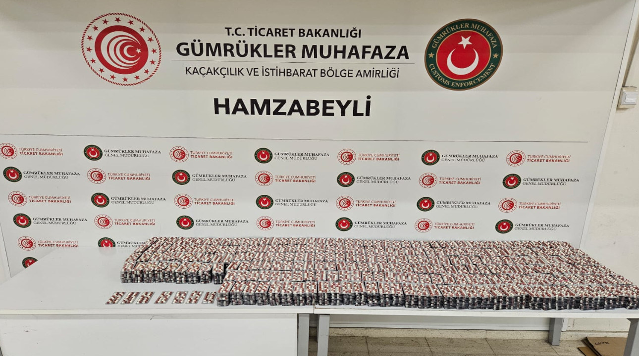 Hamzabeyli Gümrük Kapısı'nda 103 milyonluk uyuşturucu ele geçirildi