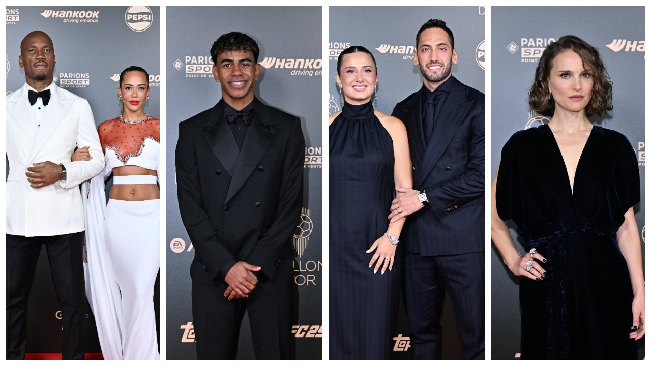 Hakan Çalhanoğlu, Natalie Portman, Didier Drogba... 68. Ballon d'Or ödül töreni kırmızı halısından fotoğraflar