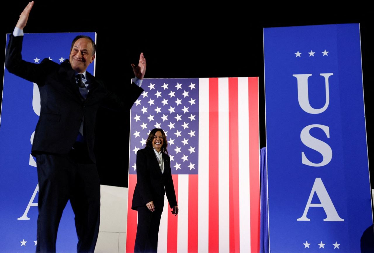 Kamala Harris'e Washington'da 'Gazze' protestosu: 'Bugün kaç çocuk öldürdün?' - Sayfa 1