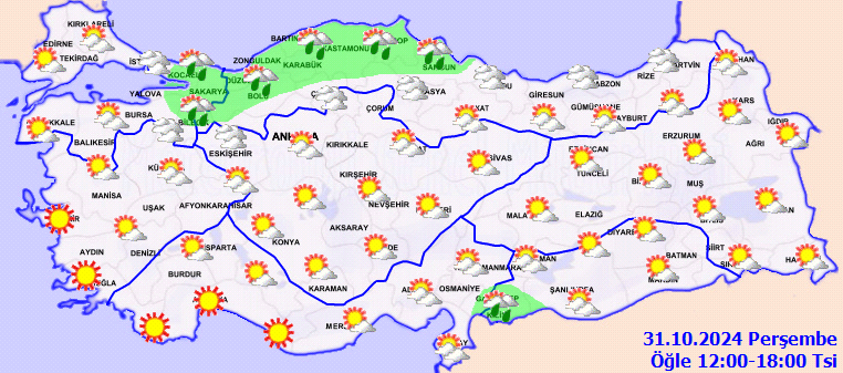 Meteoroloji'den kuvvetli sağanak ve sis uyarısı - Sayfa 1