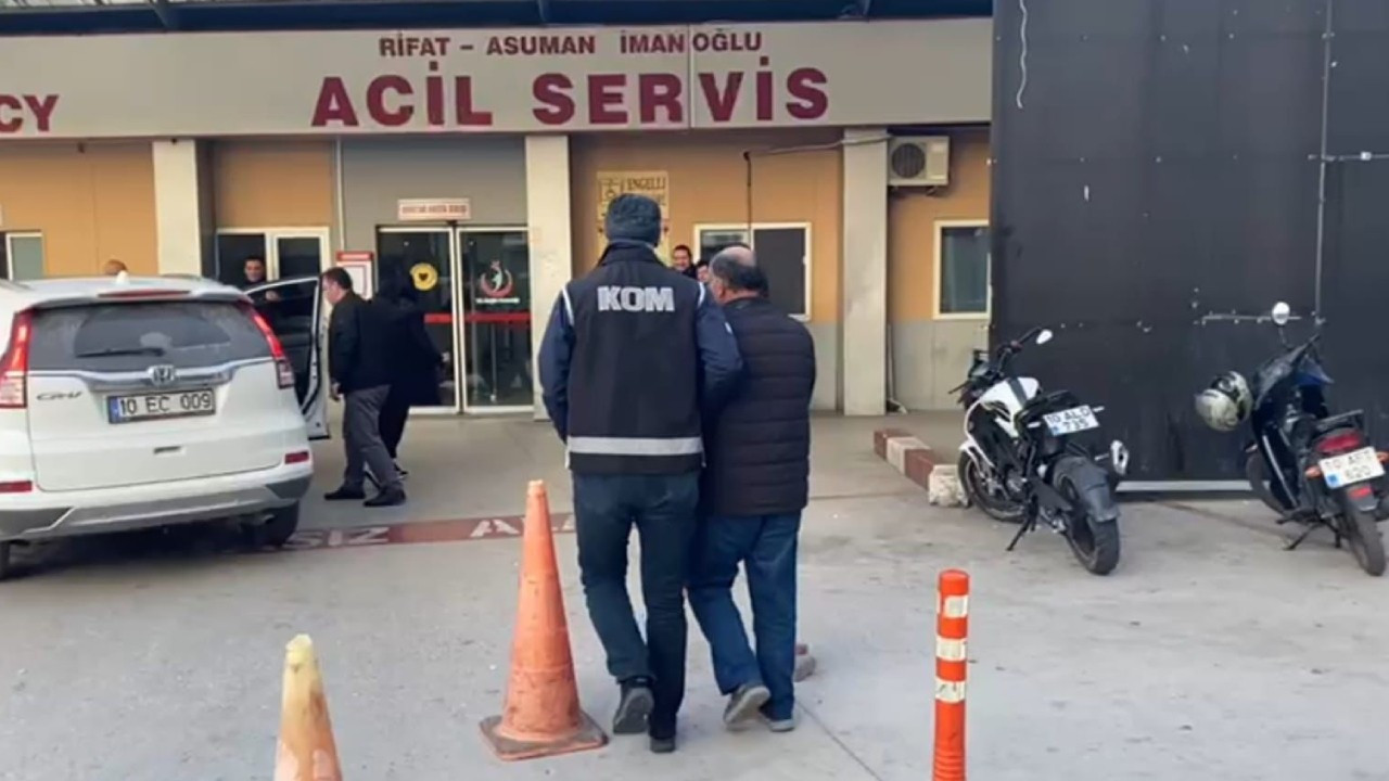 Balıkesir’de FETÖ operasyonunda 3 gözaltı