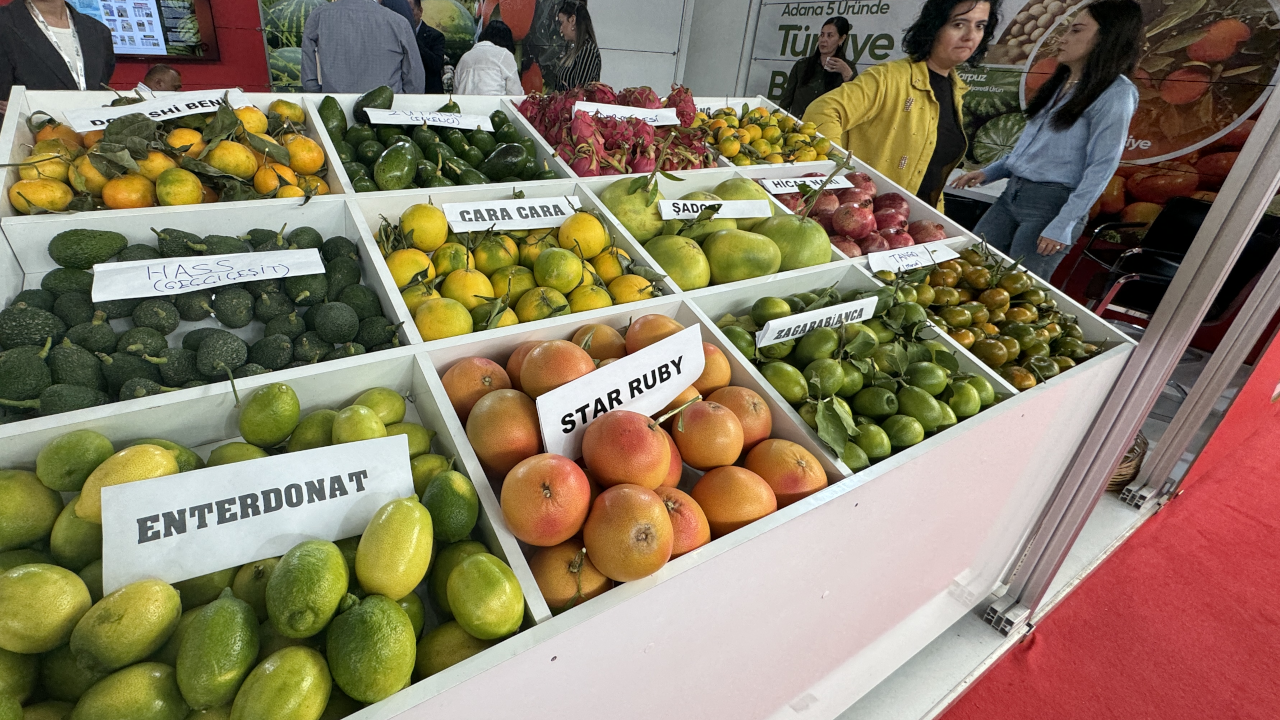 Adana'da Uluslararası Tarım ve Sera-Bahçe Fuarı açıldı