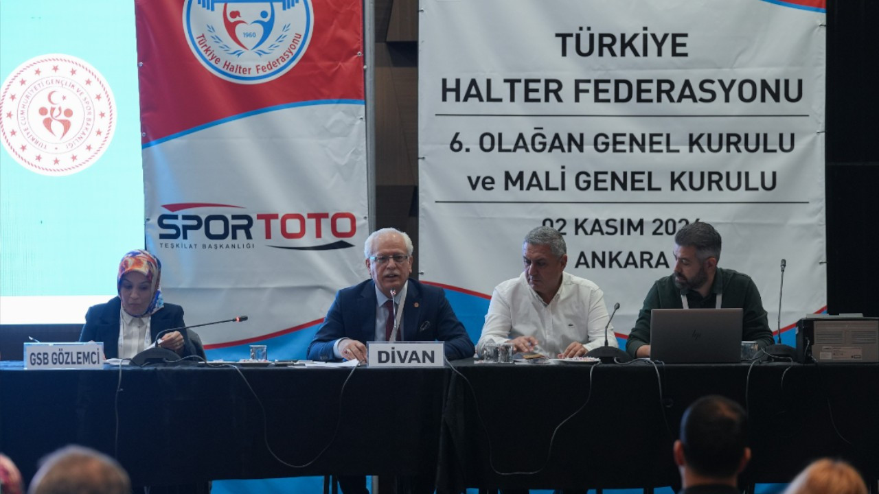 Türkiye Halter Federasyonu Başkanlığı'na yeniden Talat Ünlü seçildi