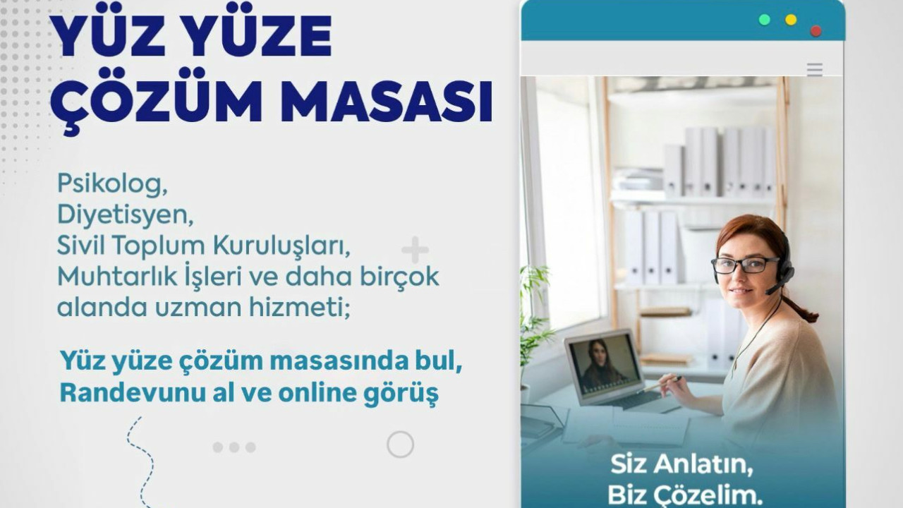 Muğla'da 'Yüz Yüze Çözüm Masası' projesi