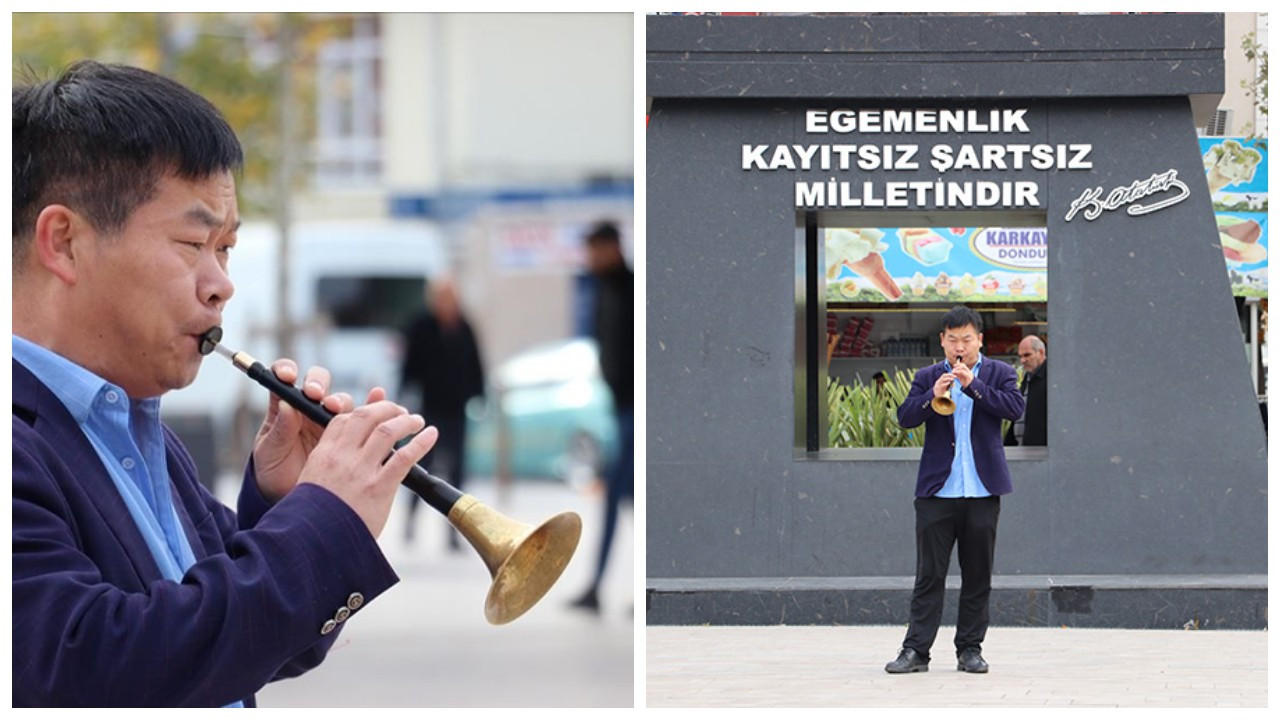 Zurna değil suona: 'Tekirdağlı' Jianwei Tao gündem oldu