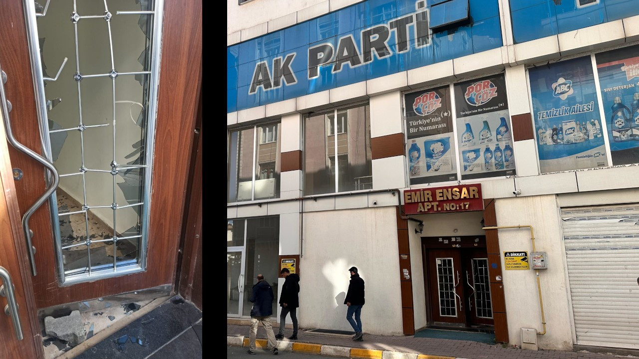 AK Parti Iğdır İl Binası'na satırlı saldırı