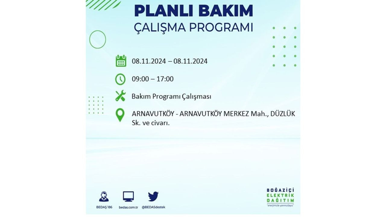 BEDAŞ duyurdu: İstanbul'da bugün elektrik kesintisi yaşanacak ilçeler - Sayfa 2