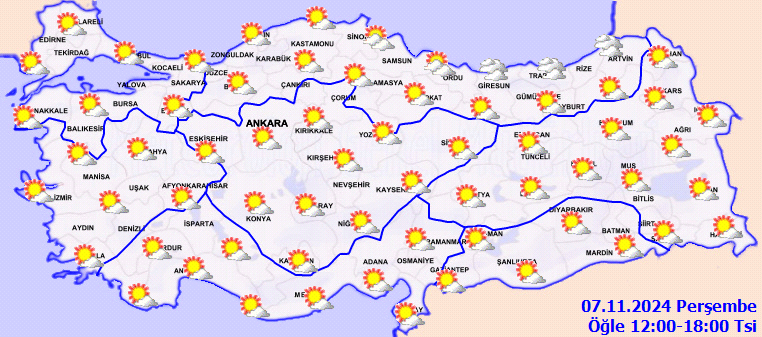 Güneş yüzünü gösterdi: Sıcaklıklar 4 derece yükseliyor - Sayfa 1