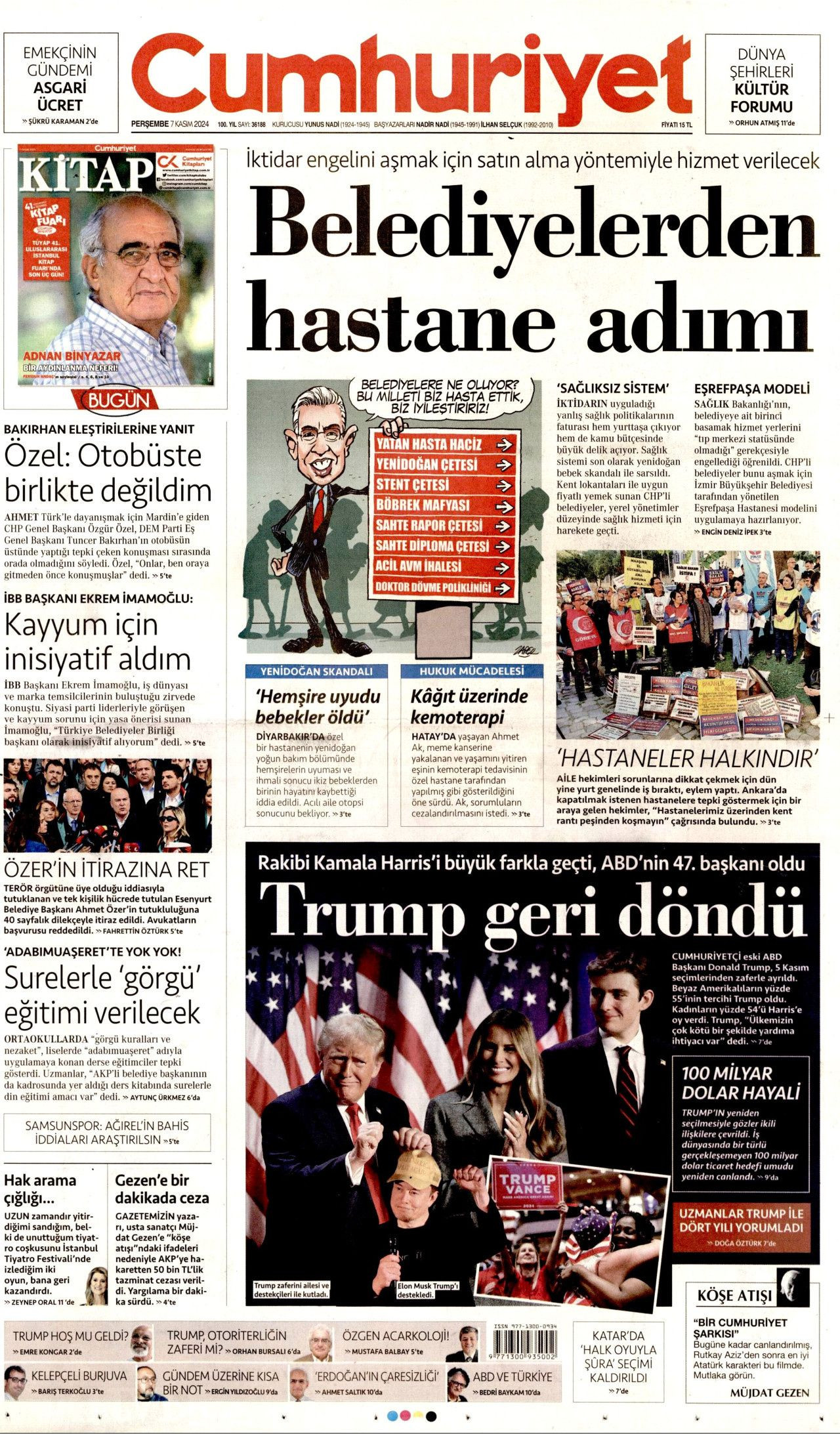 Trump'ın geri dönüşü gazete manşetlerinde: 'Musk-Trump dönemi' - Sayfa 4