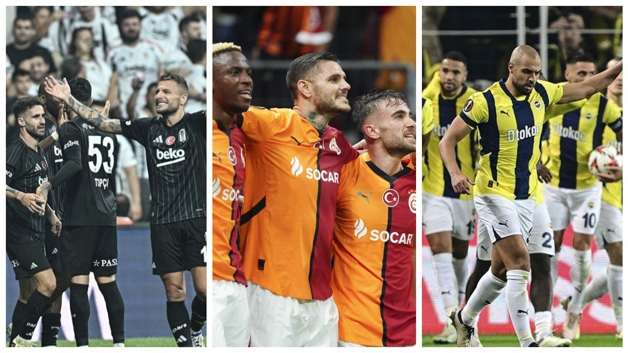 Avrupa Ligi'nde 4. hafta bitti: Galatasaray, Beşiktaş ve Fenerbahçe'nin puan durumundaki yeri belli oldu