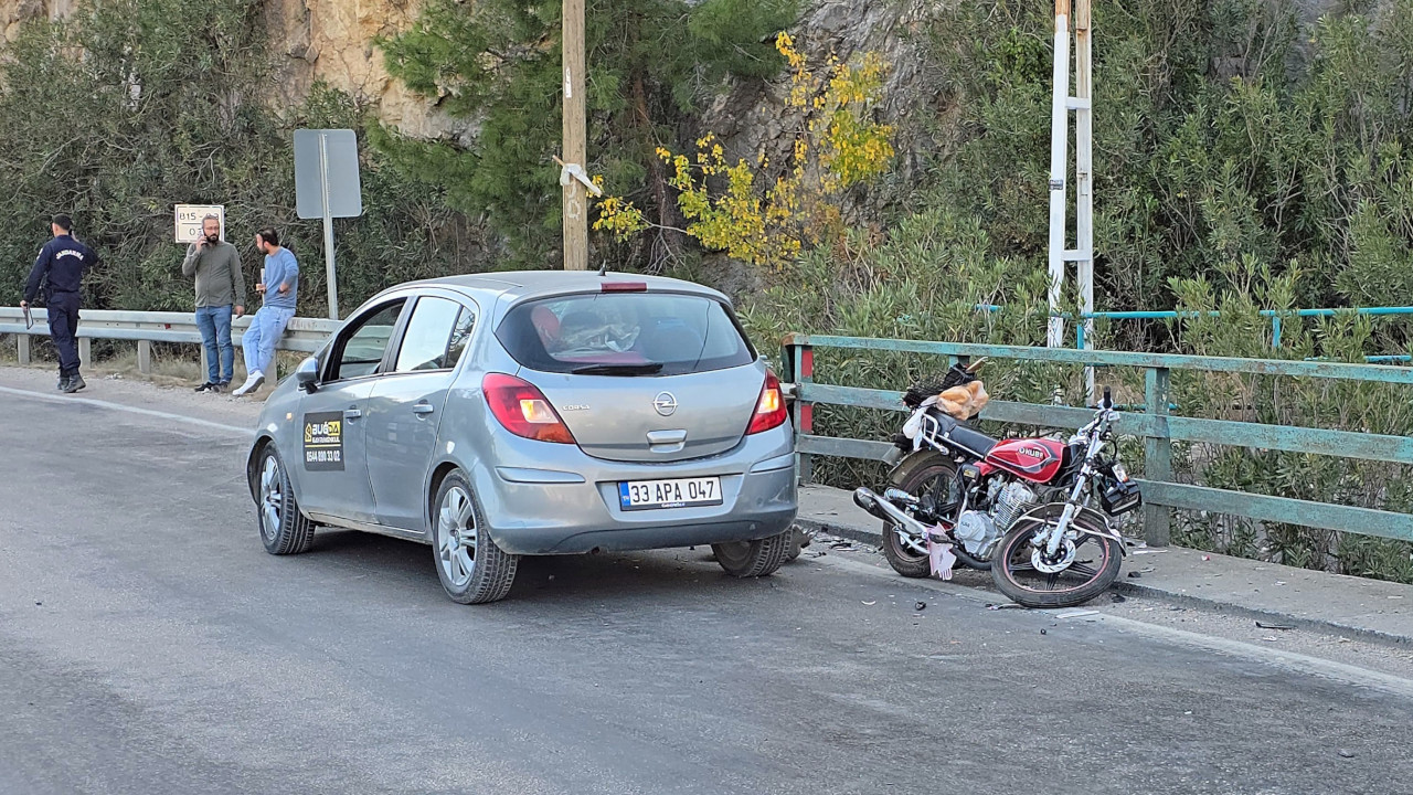 Adana'da kaza: Motosikletteki yolcu uçurumdan düştü