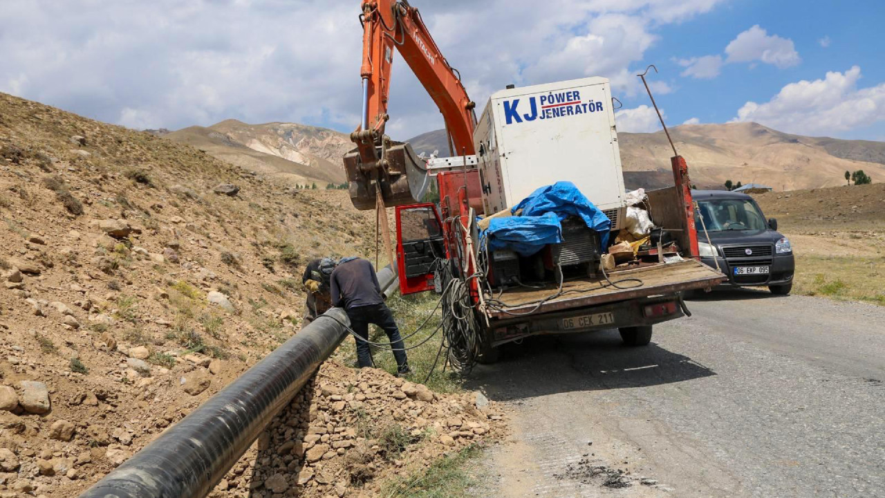 Van'ın Başkale ilçesindeki 50 yıllık su sorunu çözüldü