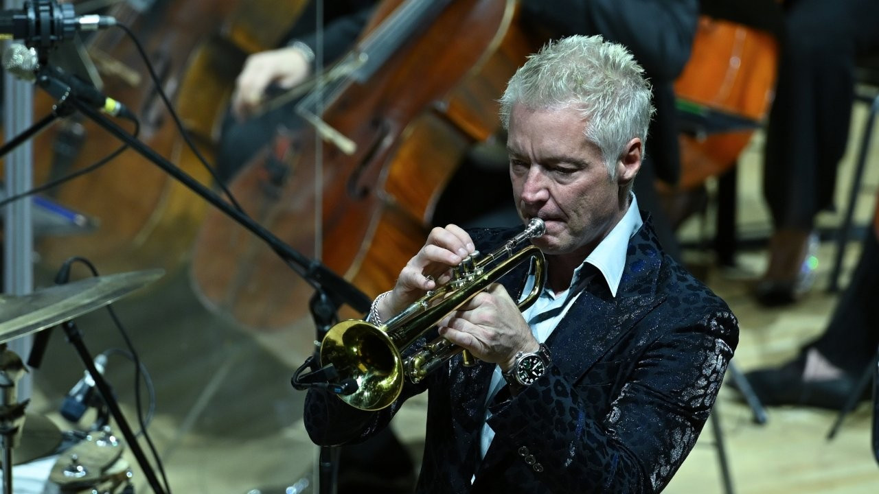 Grammy ödüllü trompetçi Chris  Botti, Ankara'da konser verdi