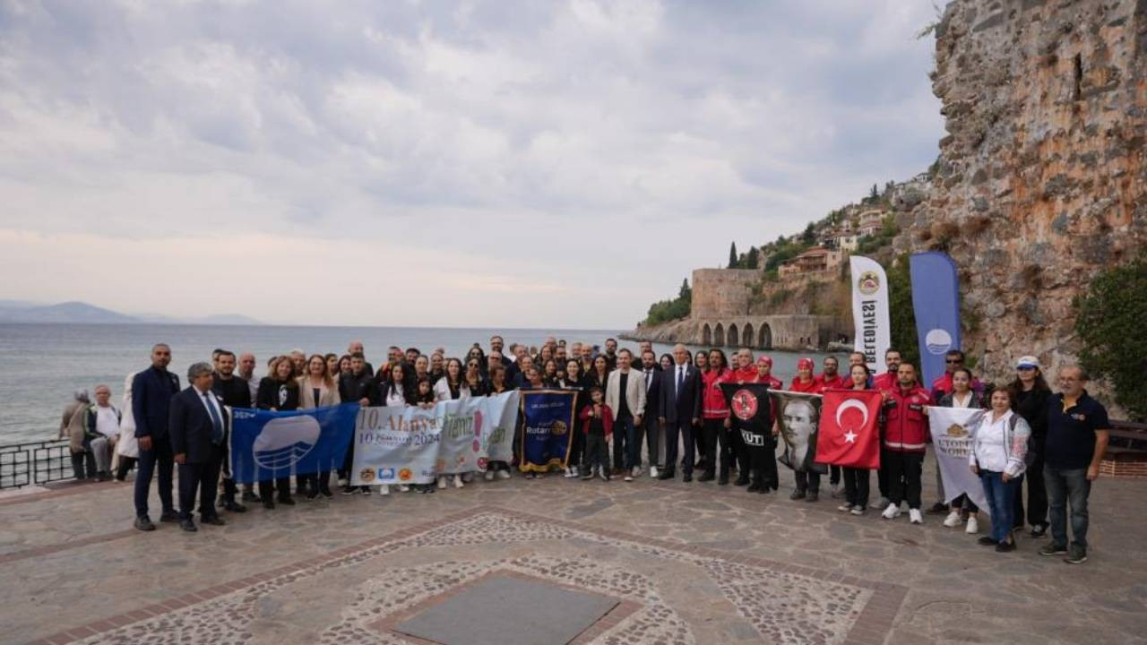 Alanya’da dip deniz tertemiz etkinliği