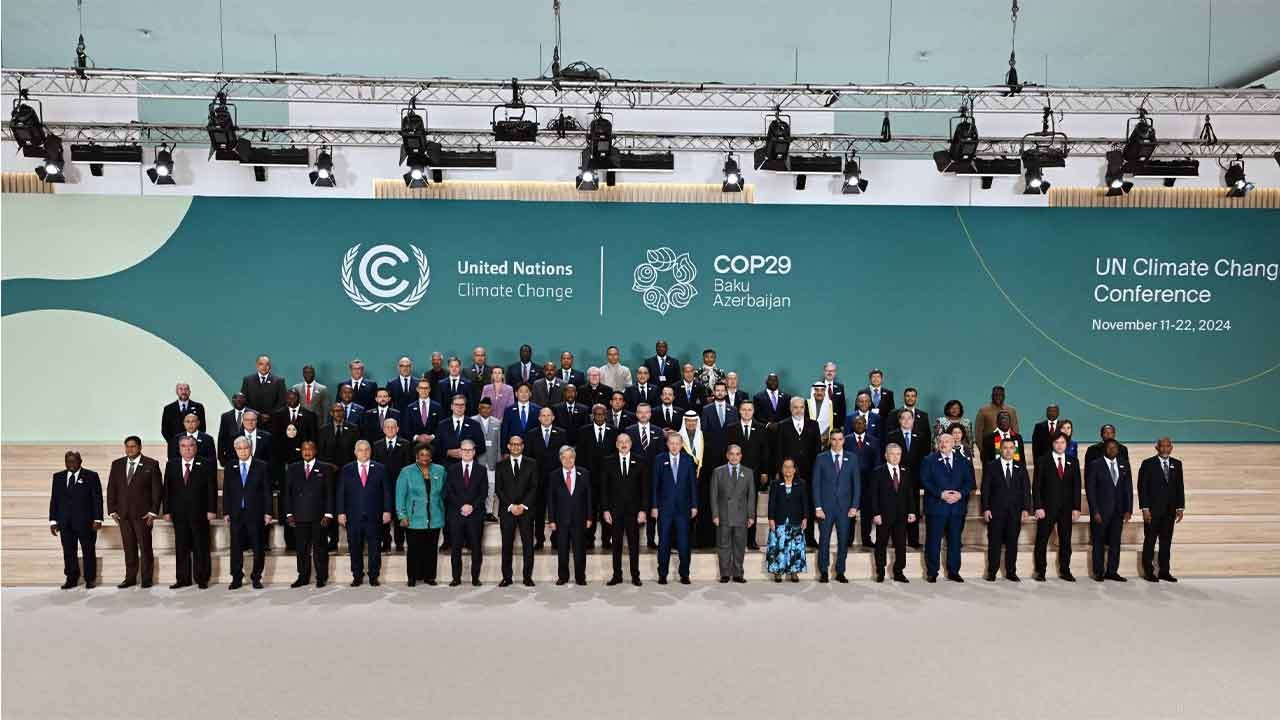 COP29 Dünya Liderleri İklim Zirvesi, Bakü'de başladı: Aile fotoğrafı çekildi