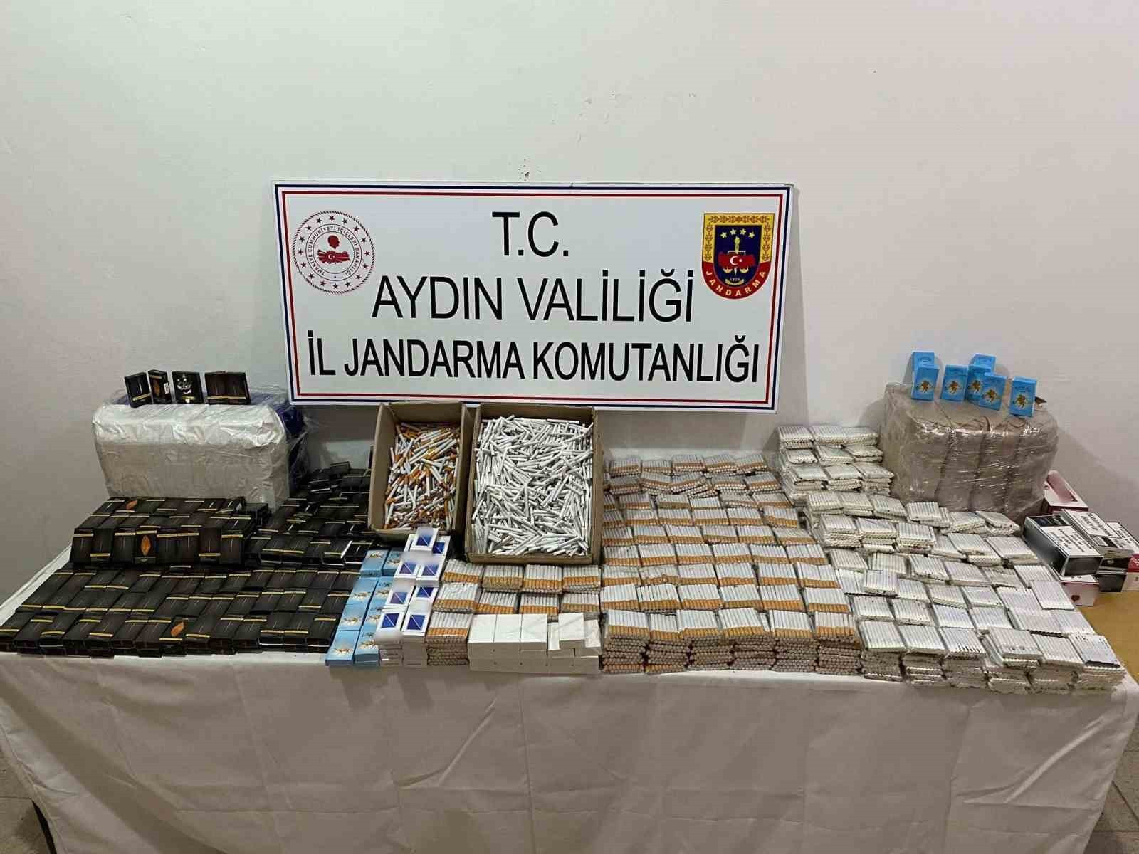 Aydın'da 'kaçakçılık' operasyonu: 3 gözaltı