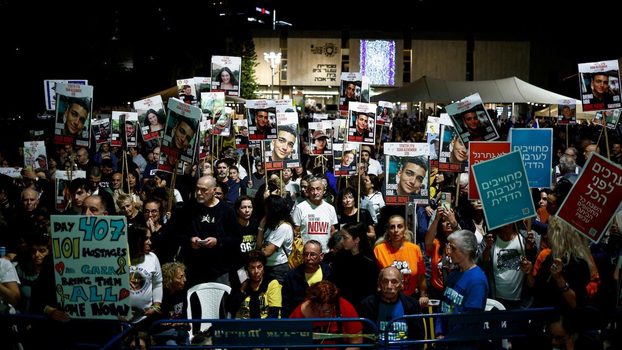 İsrailliler rehine takası talebiyle sokakta: 'Netanyahu umursamıyor'