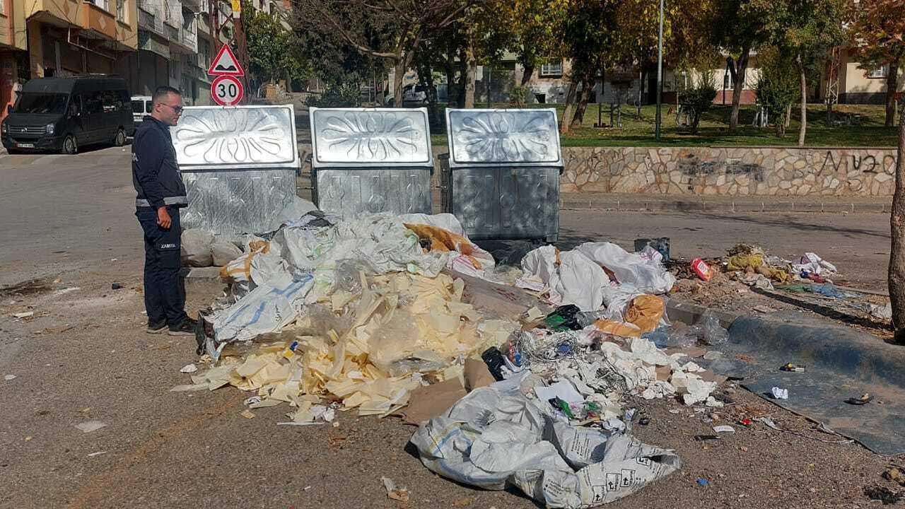 Şehitkamil'de yere çöp atanlara para cezası uygulanacak