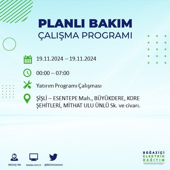 BEDAŞ paylaştı: İstanbul'da bugün elektrik kesintisi yaşanacak ilçeler - Sayfa 2