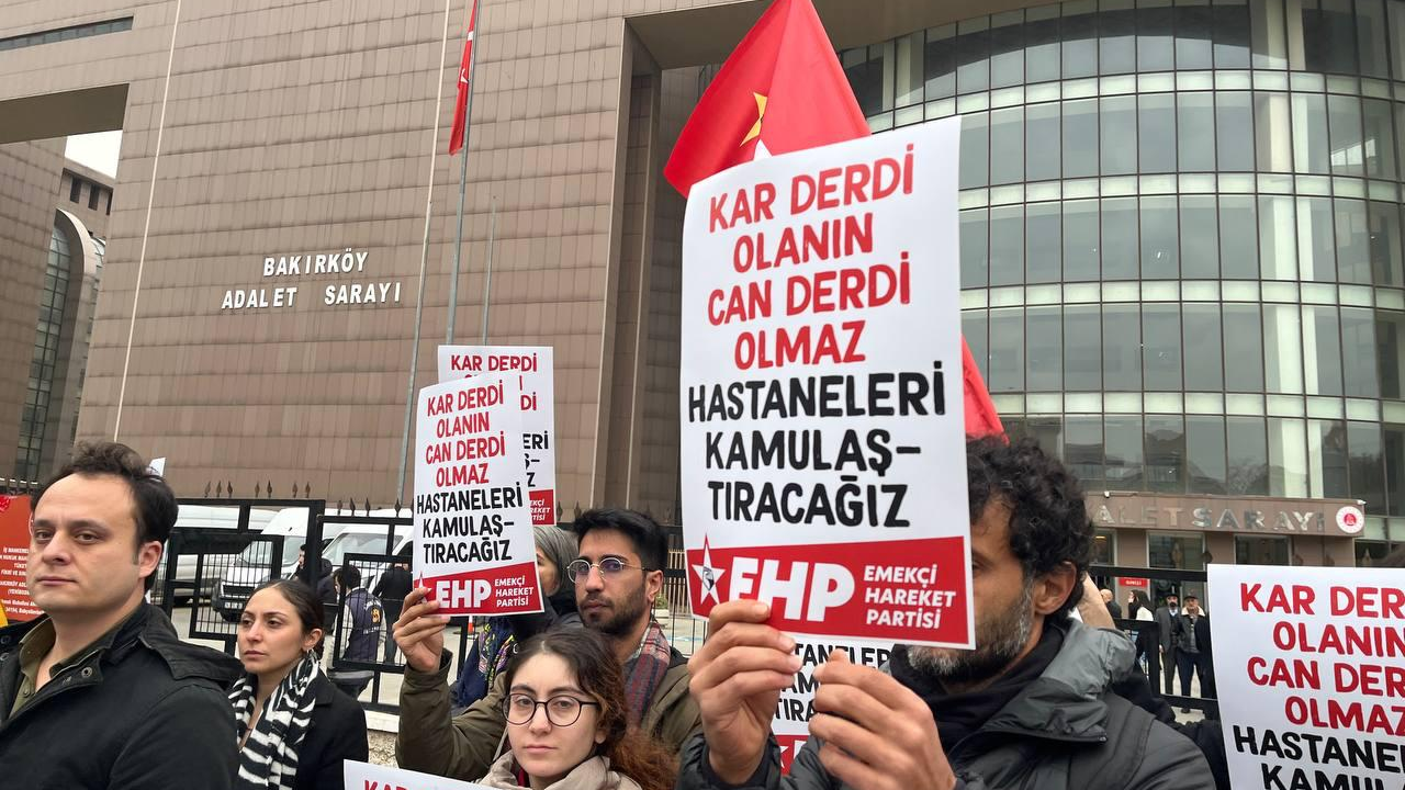 EHP'den açıklama: 'Asıl çete sağlığı kar için satanlardır'