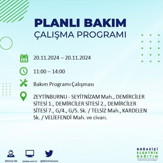 BEDAŞ paylaştı: İstanbul'da yarın elektrik kesintisi yaşanacak ilçeler - Sayfa 4