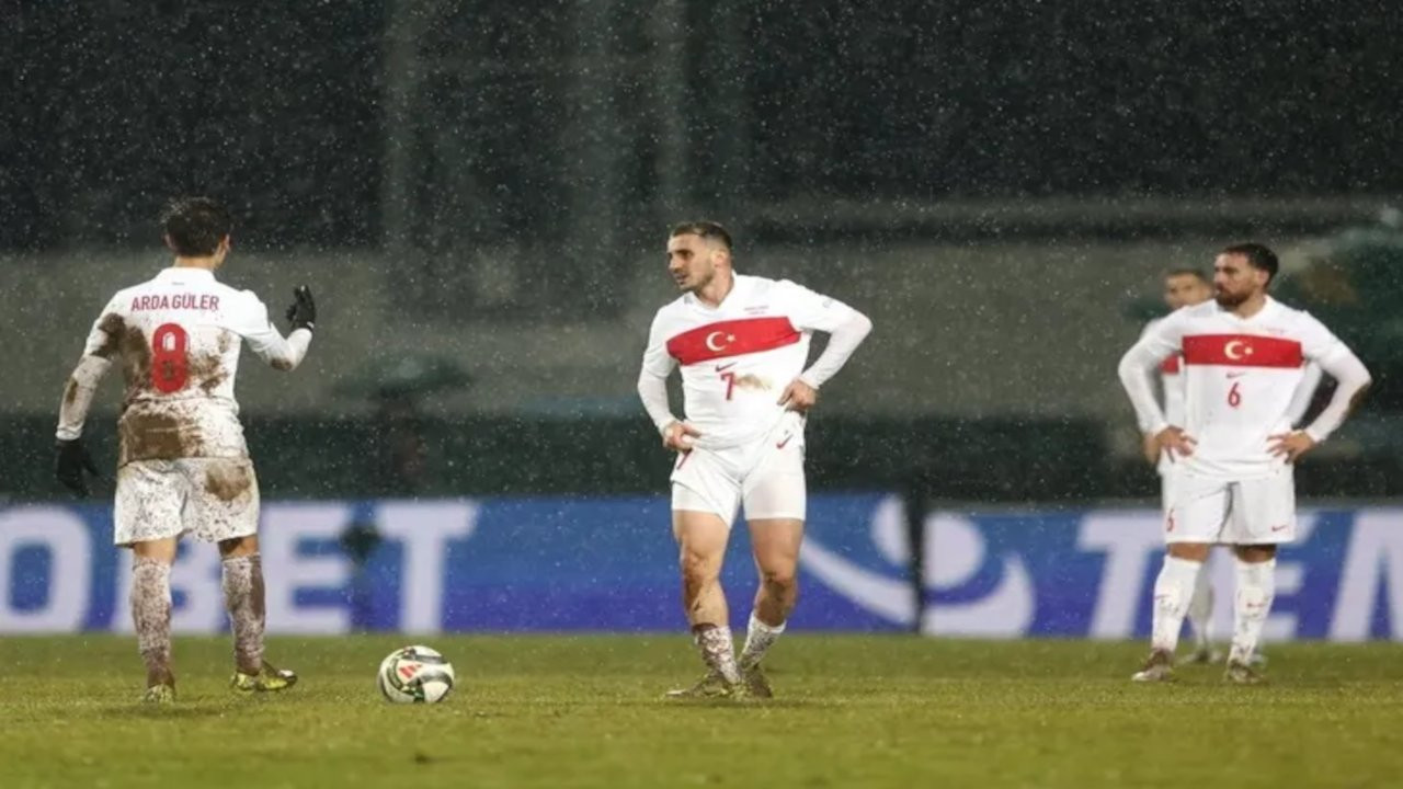 Türkiye 3-1 yenildi: Arda Güler'in çamurlu forması gündem oldu