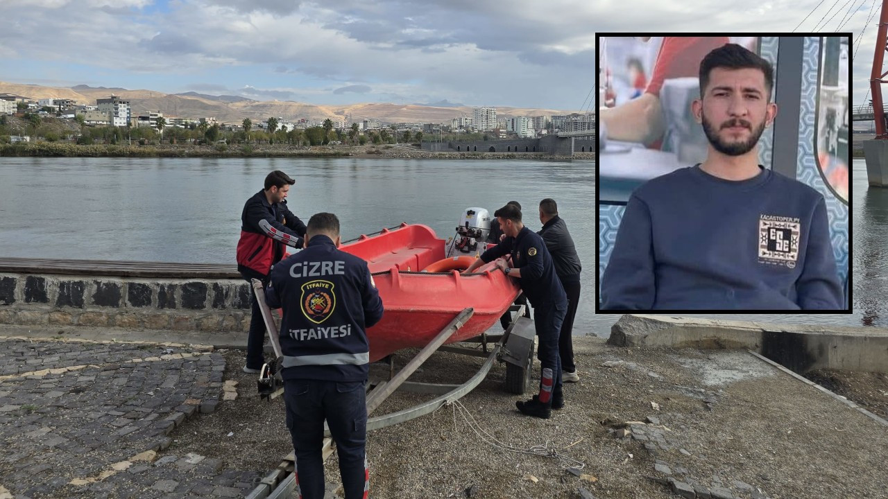 Hüsamettin Yalgettekin için Dicle Nehri'de arama çalışması başlatıldı