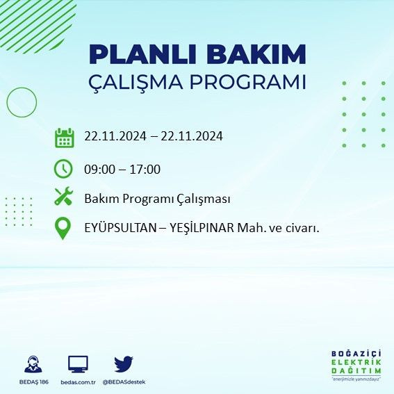 BEDAŞ paylaştı: İstanbul'da yarın elektrik kesintisi yaşanacak ilçeler - Sayfa 2