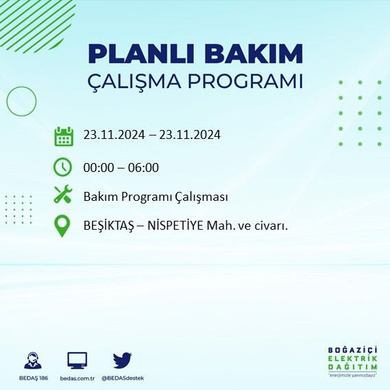 BEDAŞ paylaştı: İstanbul'da bugün elektrik kesintisi yaşanacak ilçeler - Sayfa 4