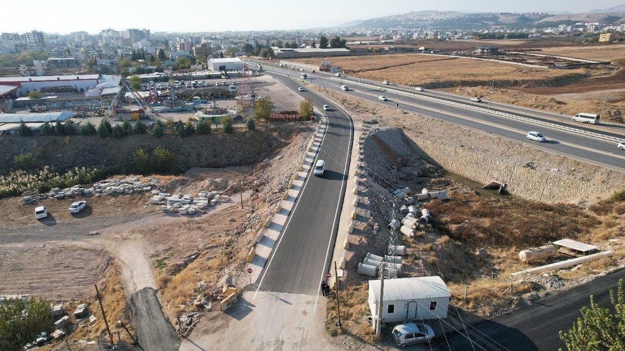 Adıyaman'da trafiği rahatlatacak yol açıldı