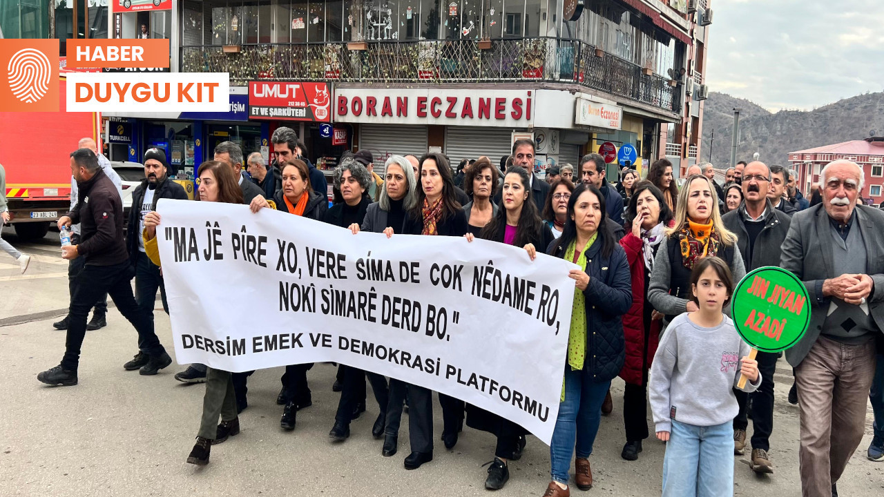 Dersim’de kayyım protestosu: Kayyım gidene kadar buradayız