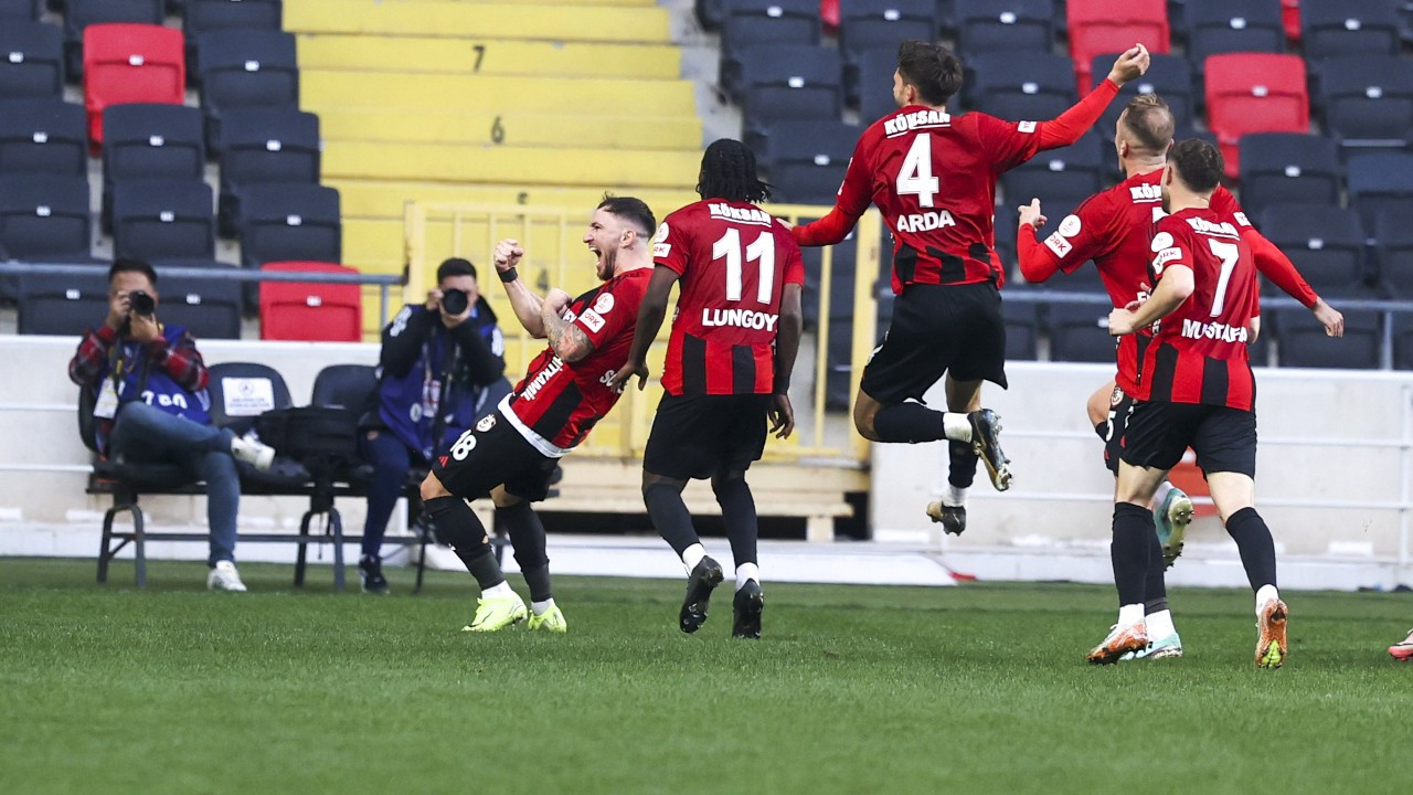 Gaziantep FK 3 puanı 3 golle aldı