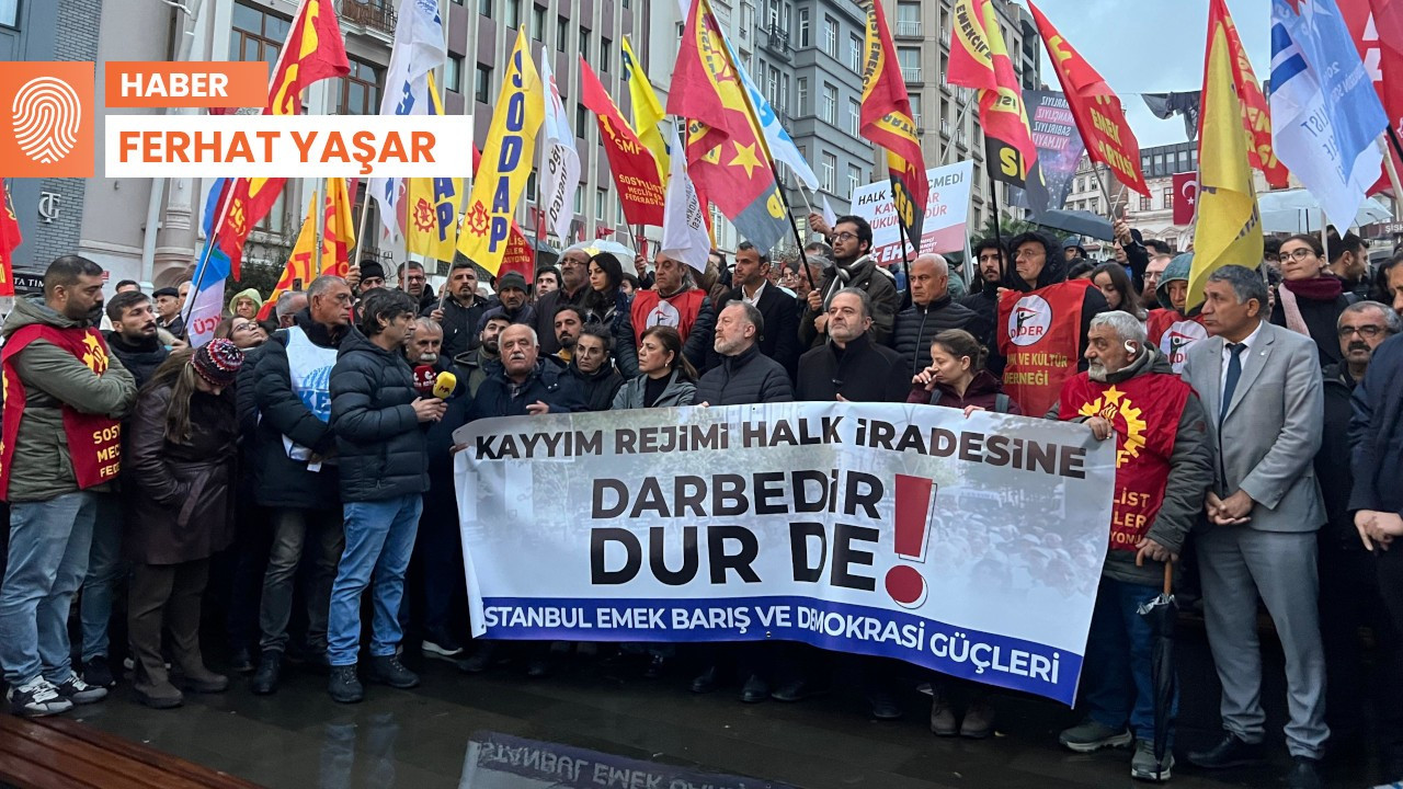 İstanbul'da kayyım eylemi: El koyduğunuz belediyeleri geri alacağız