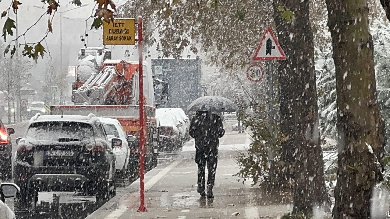 İstanbul'da kar yağışından manzaralar - Sayfa 1