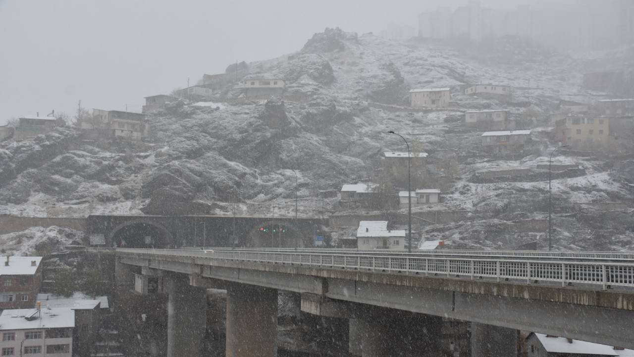 Gümüşhane ve Giresun'da kar engeli: Bazı yollar kapandı