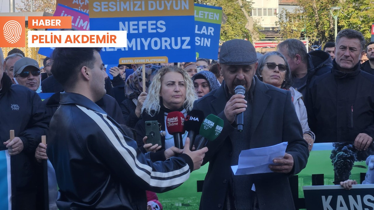 Kestel'de hava kirliliği protestosu: Kanser olmak istemiyoruz