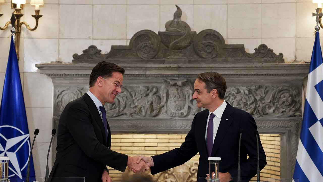 Rutte, Atina'da: Miçotakis'ten ortak füze savunma sistemi çağrısı