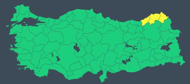 Meteoroloji'den sarı kodlu kar, buzlanma, don ve fırtına uyarısı - Sayfa 1