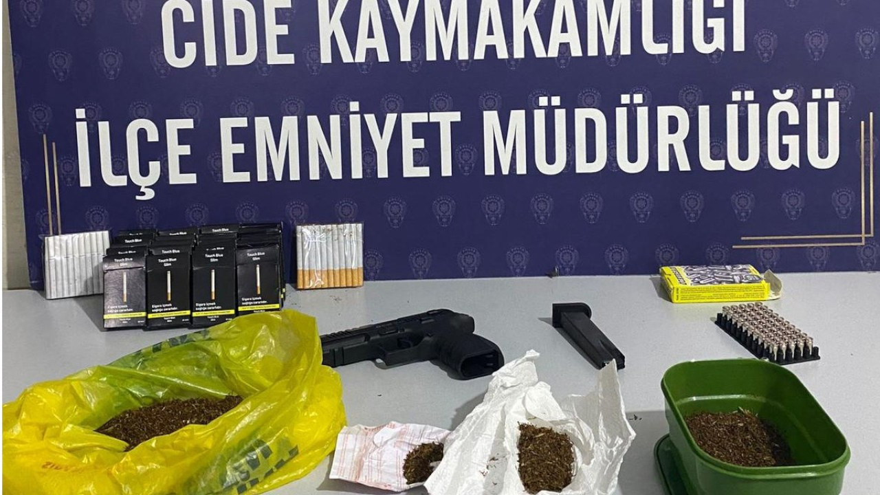 Kastamonu'da şüphe üzerine durdurulan araçta uyuşturucu bulundu