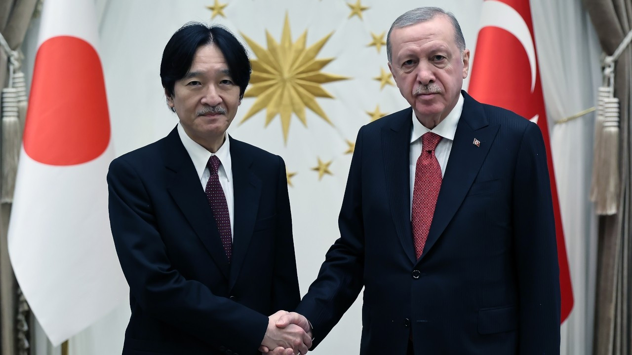 Japonya Veliaht Prensi için Beştepe'de resmi tören