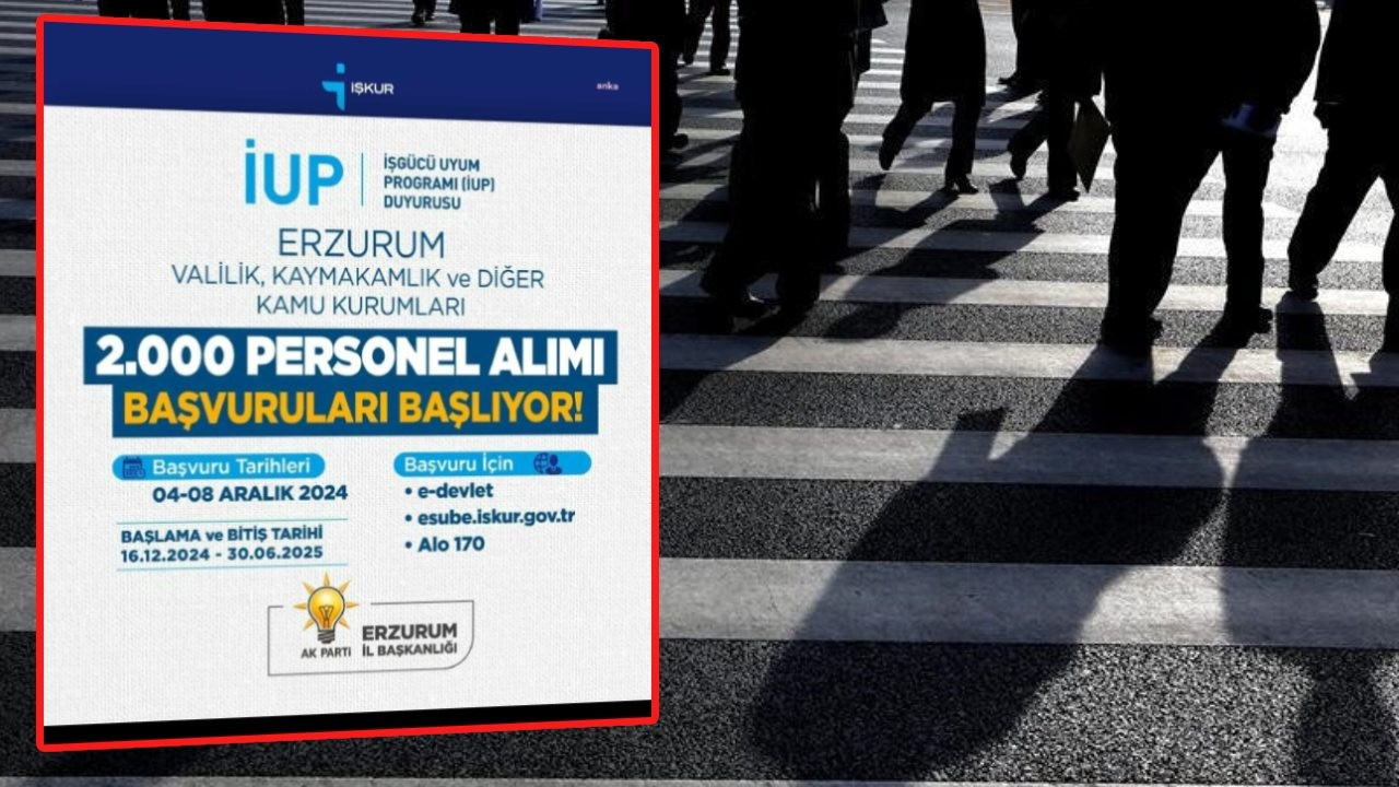 İŞKUR’un personel alım ilanını AK Parti İl Başkanlığı duyurdu