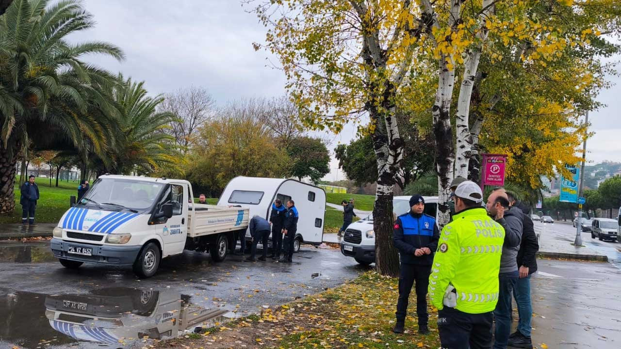 İBB izinsiz ve uzun süreli park yapan karavanları kaldırdı