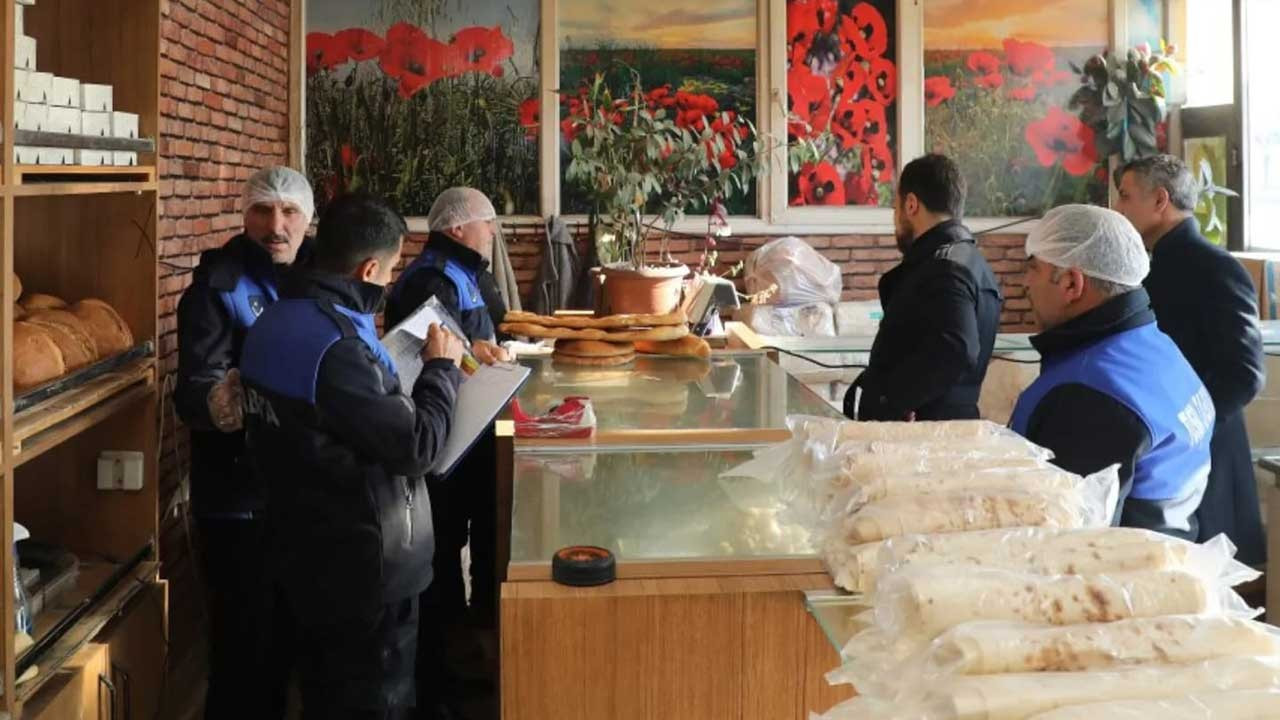 Tuşba Belediyesi'nden fırınlara gramaj ve hijyen denetimi