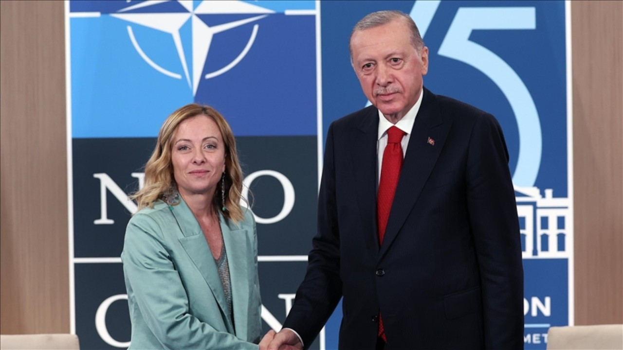 Erdoğan, İtalya Başbakanı Meloni ile görüştü