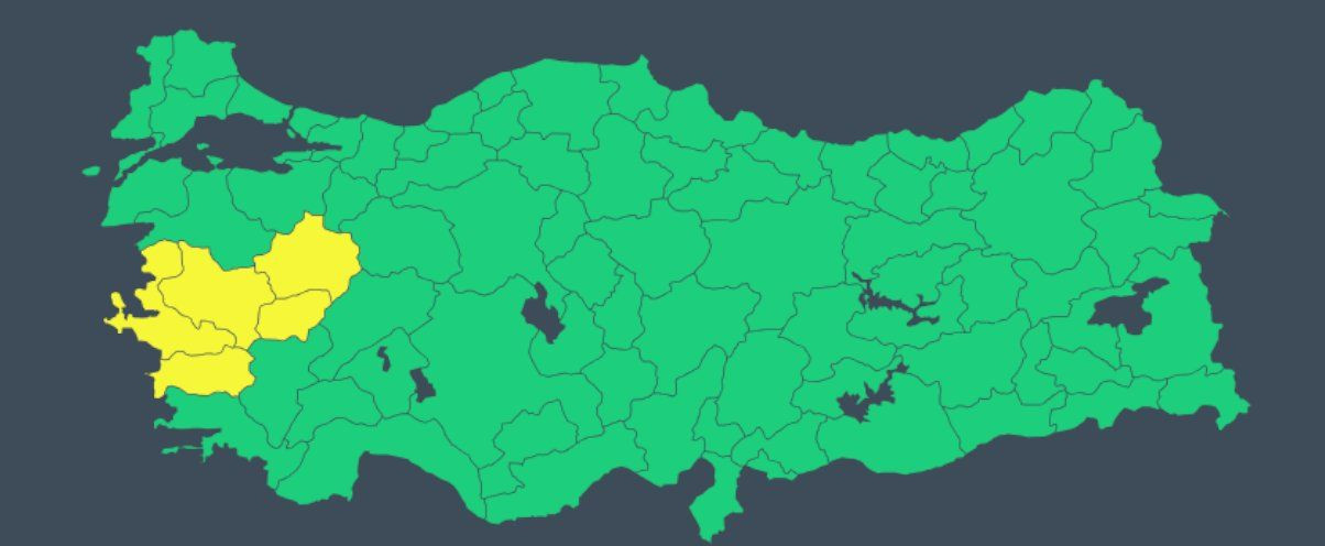 Meteoroloji'den sarı kodlu kuvvetli yağış uyarısı: Sıcaklıklar düşüyor - Sayfa 1