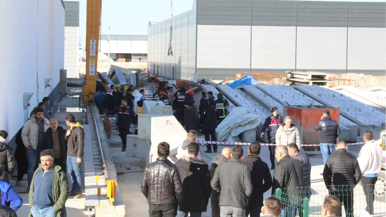 Aksaray'da iş cinayeti: Üzerine beton blok düşen işçi öldü